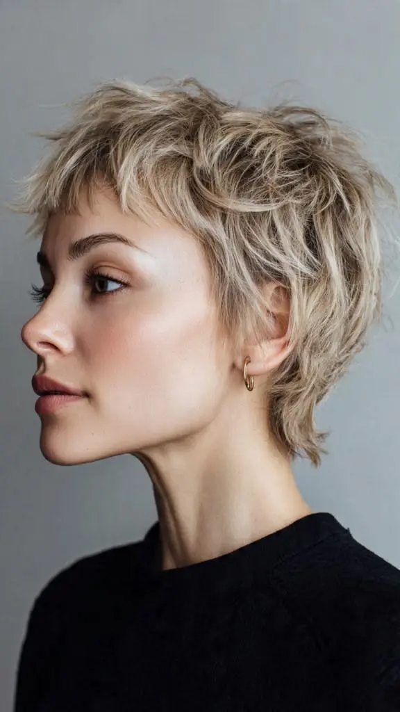 Choppy Pixie Cut