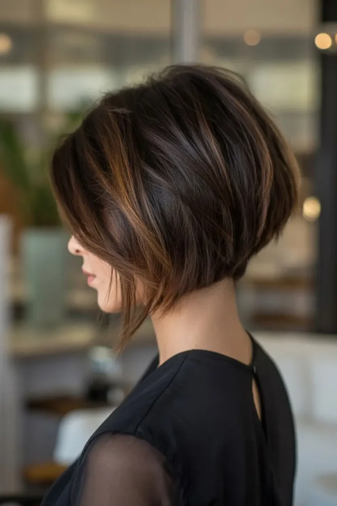 Short Stacked Bob