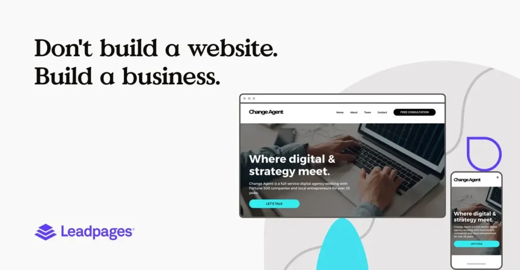 leadpages dashboard