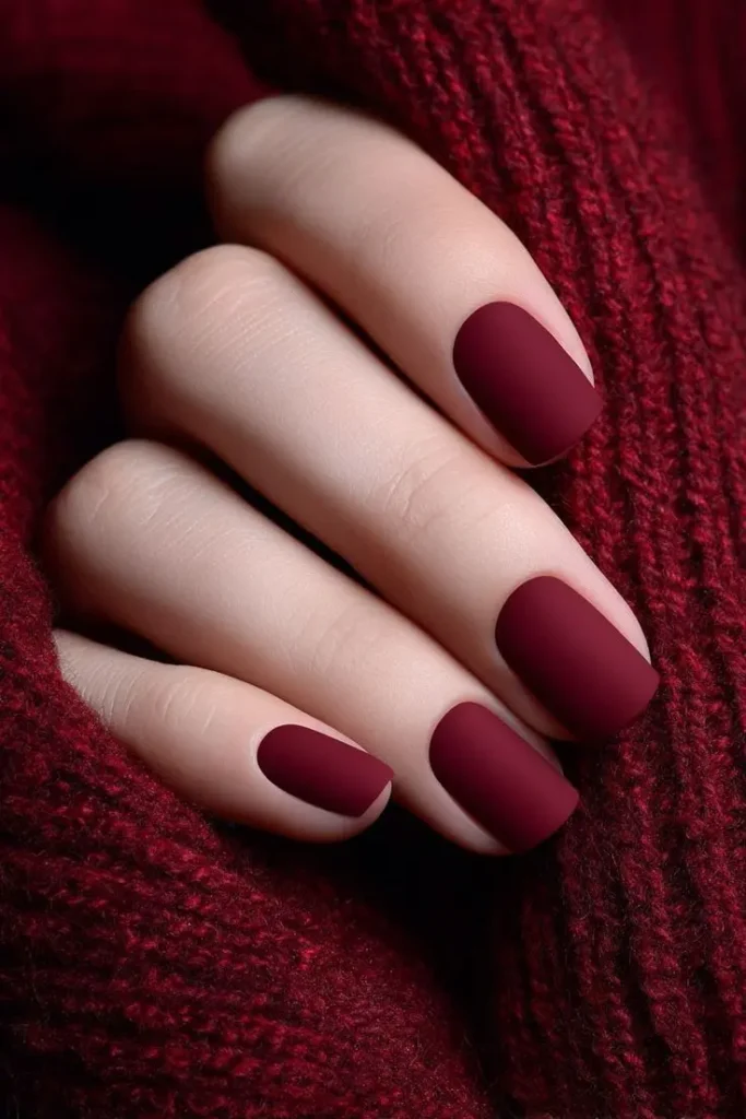 Matte Square Nail Designs