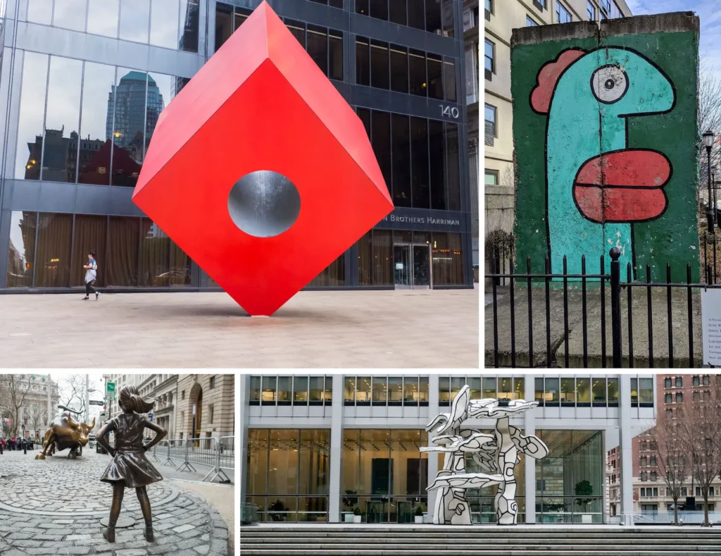 NYC Public places artworks