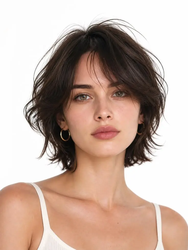 Textured Bob for thin hairs