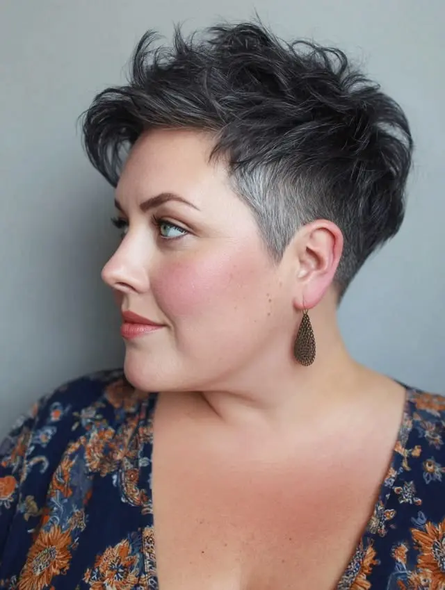 Tapered Pixie Cut for Black Hair