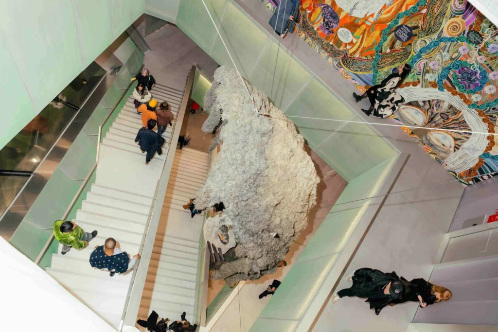 The New Museum inside art look
