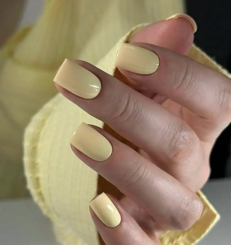 Pastel Square Nails