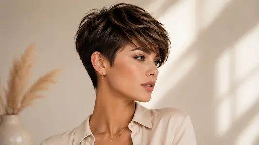 Long Pixie Cut