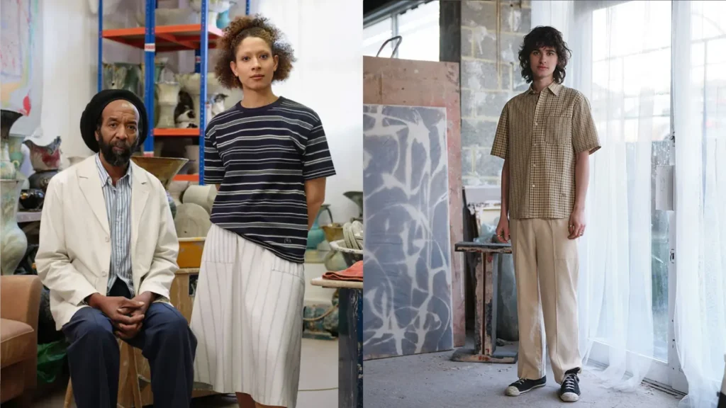 JW collaboration looks with uniqlo