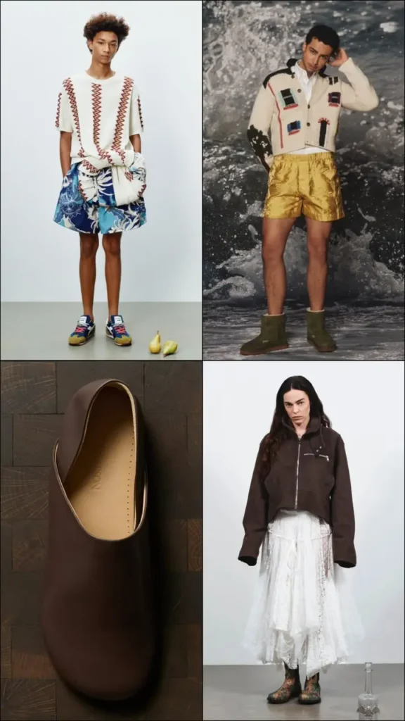 JW collection gender fluid dresses