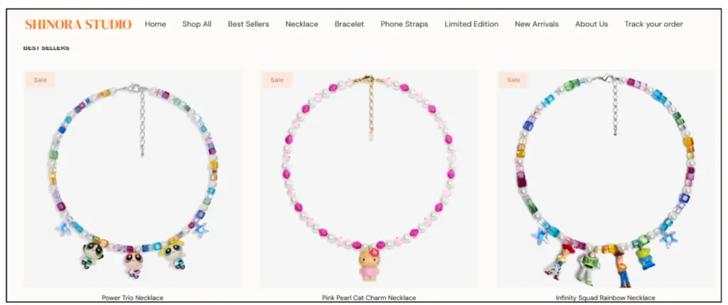 Shinora Studio: Colorful Charm Bracelets