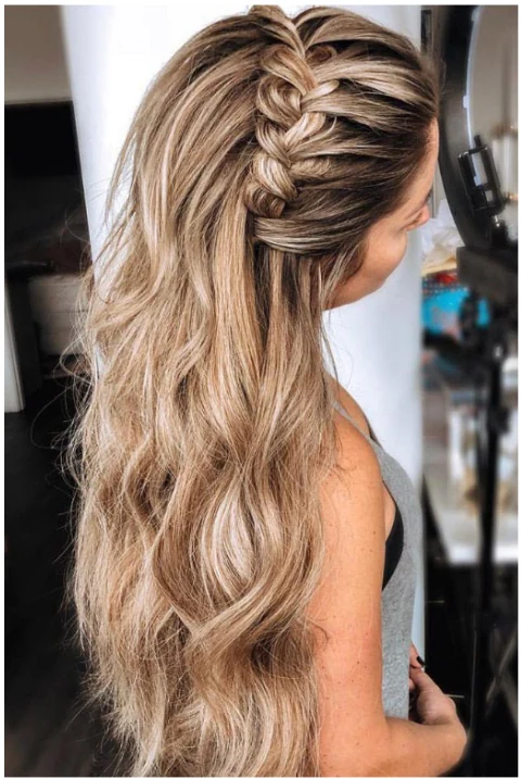Half-Up Braid
