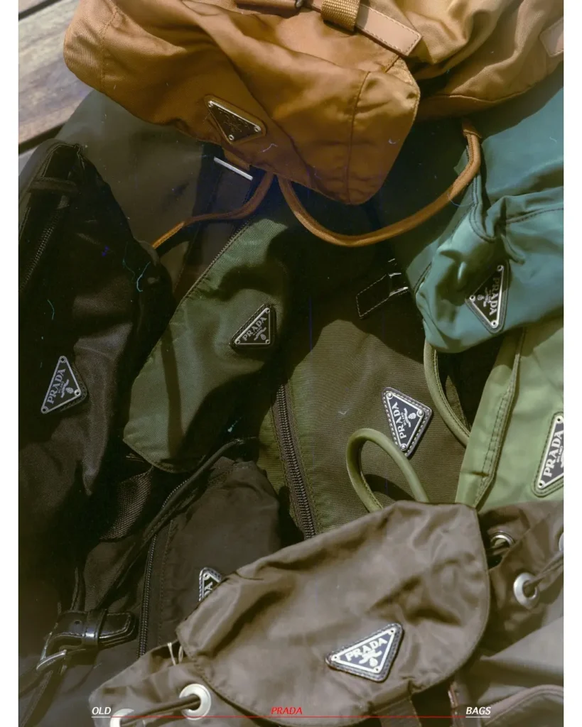 Prada pocono nylon bags